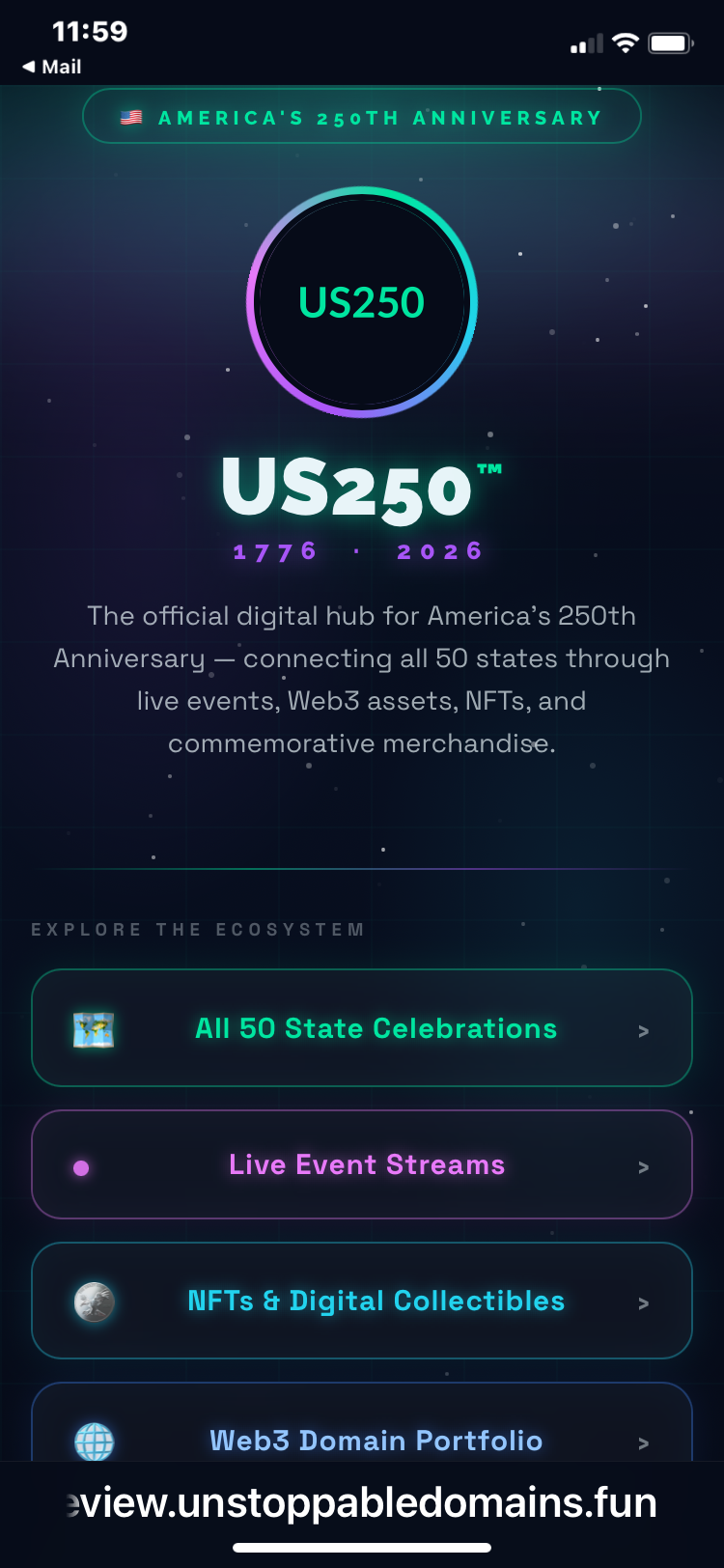 US250 — America's 250th Anniversary